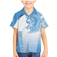 Guatemala Personalized Family Matching Mermaid Dress and Hawaiian Shirt Mayan Warrior - Wonder Print Shop