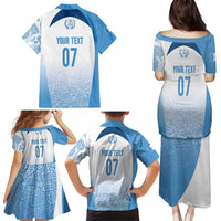 Guatemala Personalized Family Matching Puletasi and Hawaiian Shirt Mayan Warrior - Wonder Print Shop