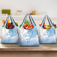 Guatemala Personalized Grocery Bag Mayan Warrior - Wonder Print Shop