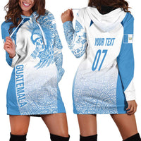 Guatemala Personalized Hoodie Dress Mayan Warrior - Wonder Print Shop