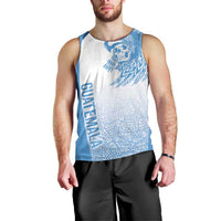 Guatemala Personalized Men Tank Top Mayan Warrior - Wonder Print Shop