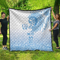 Guatemala Personalized Quilt Mayan Warrior - Wonder Print Shop
