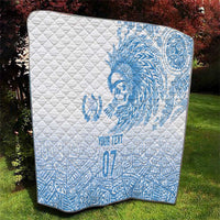 Guatemala Personalized Quilt Mayan Warrior - Wonder Print Shop