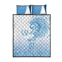 Guatemala Personalized Quilt Bed Set Mayan Warrior - Wonder Print Shop