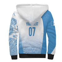 Guatemala Personalized Sherpa Hoodie Mayan Warrior - Wonder Print Shop
