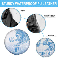 Guatemala Personalized Spare Tire Cover Mayan Warrior - Wonder Print Shop
