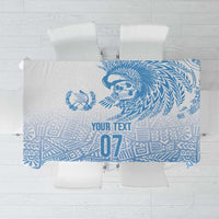 Guatemala Personalized Tablecloth Mayan Warrior - Wonder Print Shop
