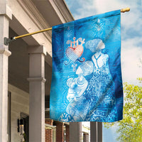 Afro Erzulie Dantor Veve Garden Flag Mother Goddess