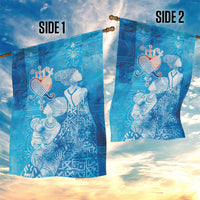 Afro Erzulie Dantor Veve Garden Flag Mother Goddess