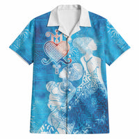 Afro Erzulie Dantor Veve Hawaiian Shirt Mother Goddess