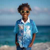 Afro Erzulie Dantor Veve Kid Hawaiian Shirt Mother Goddess