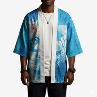 Afro Erzulie Dantor Veve Kimono Mother Goddess