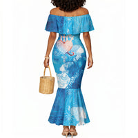 Afro Erzulie Dantor Veve Mermaid Dress Mother Goddess