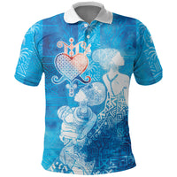 Afro Erzulie Dantor Veve Polo Shirt Mother Goddess