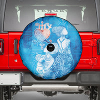 Afro Erzulie Dantor Veve Spare Tire Cover Mother Goddess