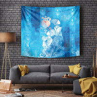 Afro Erzulie Dantor Veve Tapestry Mother Goddess