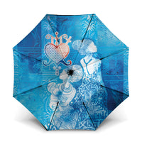 Afro Erzulie Dantor Veve Umbrella Mother Goddess