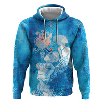 Afro Erzulie Dantor Veve Zip Hoodie Mother Goddess