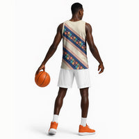 Zimbabwe Heritage Basketball Jersey Screen Print Animals Motif
