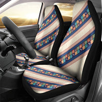 Zimbabwe Heritage Car Seat Cover Screen Print Animals Motif