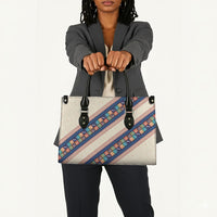 Zimbabwe Heritage Leather Bag Screen Print Animals Motif