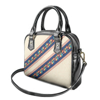 Zimbabwe Heritage Shoulder Handbag Screen Print Animals Motif