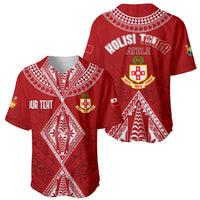 Personalised Kolisi Tonga Atele Baseball Jersey Tongan Kupesi - Special LT7 - Wonder Print Shop