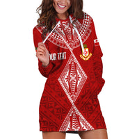 Personalised Kolisi Tonga Atele Hoodie Dress Tongan Kupesi - Special - Wonder Print Shop