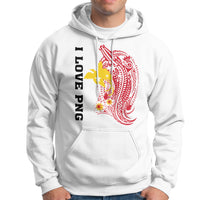 Papua New Guinea Hoodie Tribal Crocodile - I Love PNG - Wonder Print Shop