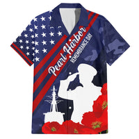 Pearl Harbor Remembrance Day Family Matching Summer Maxi Dress and Hawaiian Shirt Poppy Mix Style - Wonder Print Shop