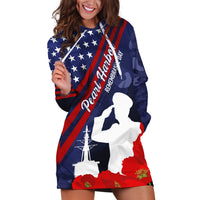 Pearl Harbor Remembrance Day Hoodie Dress Poppy Mix Style - Wonder Print Shop
