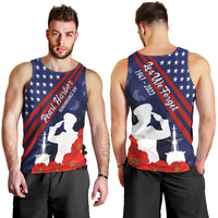 Pearl Harbor Remembrance Day Men Tank Top Poppy Mix Style - Wonder Print Shop