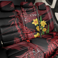 Wales Cymru Am Byth Back Car Seat Cover Dragon & Daffodil