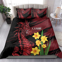 Wales Cymru Am Byth Bedding Set Dragon & Daffodil