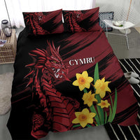 Wales Cymru Am Byth Bedding Set Dragon & Daffodil