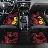 Wales Cymru Am Byth Car Mats Dragon & Daffodil
