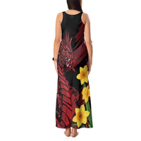 Wales Cymru Am Byth Tank Maxi Dress Dragon & Daffodil - Wonder Print Shop