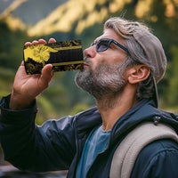 Philippines Eagle Barong 4 in 1 Can Cooler Tumbler Filipino Eight Rayed Gold Sun LT9 - Wonder Print Shop