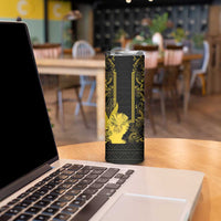 Philippines Eagle Barong Skinny Tumbler Filipino Eight Rayed Gold Sun - Wonder Print Shop