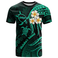Polynesian Hawaii T Shirt Molokai Islands with Pacific Plumeria Turquoise Vibe - Wonder Print Shop