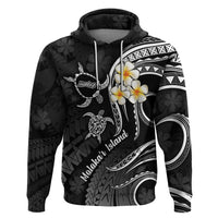 Polynesian Hawaii Hoodie Molokai Islands with Pacific Plumeria White Vibe - Wonder Print Shop