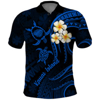 Hawaii Polo Shirt Kauai Islands Polynesian Sunset Plumeria - Wonder Print Shop