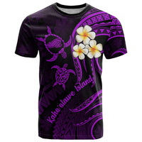 Polynesian Hawaii T Shirt Kahoolawe Islands with Pacific Plumeria Purple Vibe - Wonder Print Shop