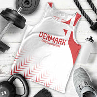 Custom Denmark Football Men Tank Top Come On Danish Dynamite - Wonder Print Shop
