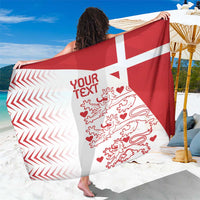 Custom Denmark Football Sarong Come On Danish Dynamite - Wonder Print Shop