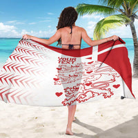Custom Denmark Football Sarong Come On Danish Dynamite - Wonder Print Shop