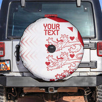 Custom Denmark Football Spare Tire Cover Come On Danish Dynamite - Wonder Print Shop