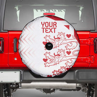 Custom Denmark Football Spare Tire Cover Come On Danish Dynamite - Wonder Print Shop