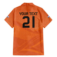 Custom Netherlands Oranje Football Family Matching Mermaid Dress and Hawaiian Shirt Come On Het Nederlands Elftal LT9 - Wonder Print Shop