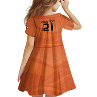 Custom Netherlands Oranje Football Family Matching Summer Maxi Dress and Hawaiian Shirt Come On Het Nederlands Elftal - Wonder Print Shop